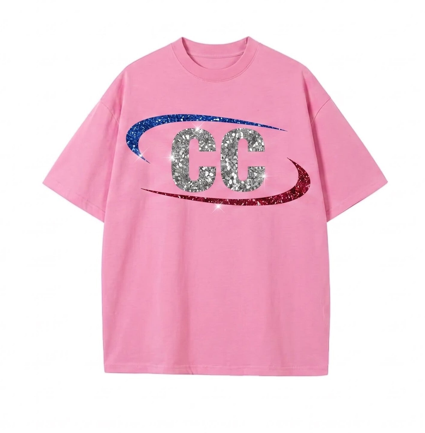CC GLITTERED OUT OVERSIZED TEE